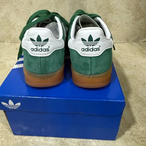 adidas Gazelle Green and White Sneakers EUR 36 Iconic gazelle timeless - Picture 2 of 10